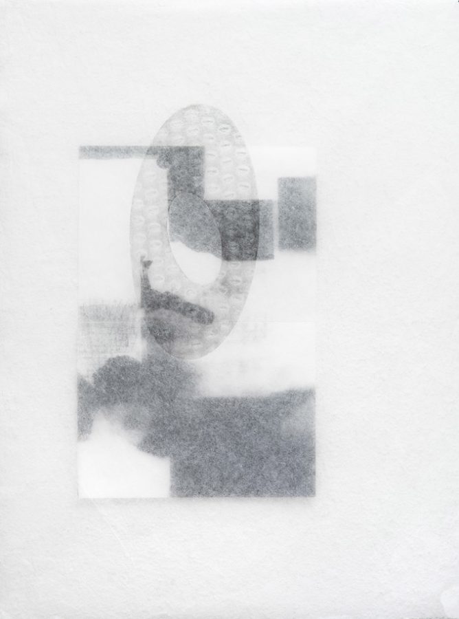 Taille douce, 50x65cm, 2017