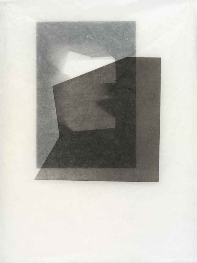 Par devers 01 50 x 65 cm, photogramme et gravure en taille douce, 2 couches, photo Paul Louis