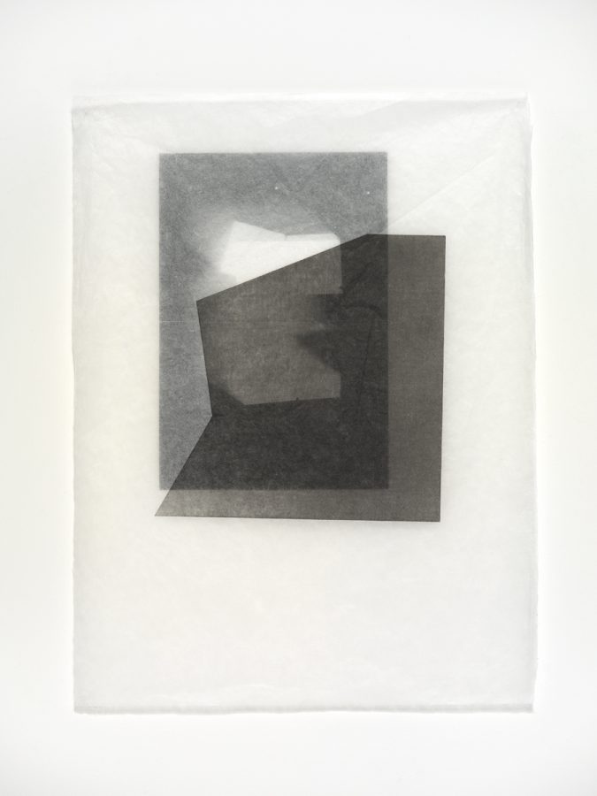 Taille douce et photogramme sur papier (65 x 50 cm), photo Paul Louis