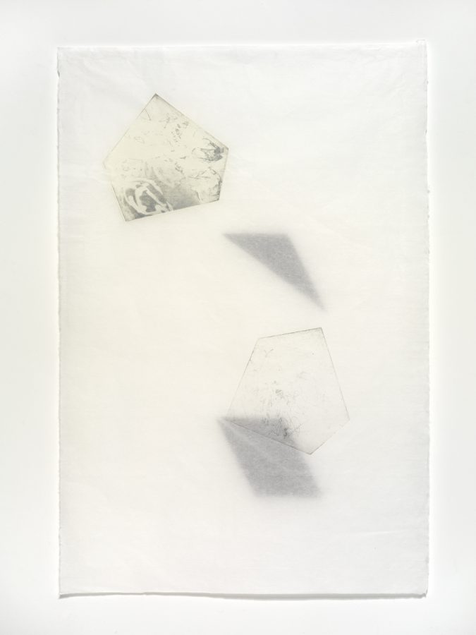 Taille douce sur papier Japon et sérigraphie (98 x 66 cm), photo Paul Louis