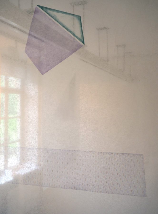 Cilement Ensemble de 3 pièces 64x 98 cm et 49 x 13 cm, gravure en taille douce, 2017, Prix Découverte 2017, Centre d'art Du Rouge Cloître , Kunstcenrtum van het RoodKlooster, exposition collective Bilal Bahir, Sarah Behets, Carolina Fernandez, Jehanne Paternostre, Valentina Perazzini, Mathieu Zurstrassen