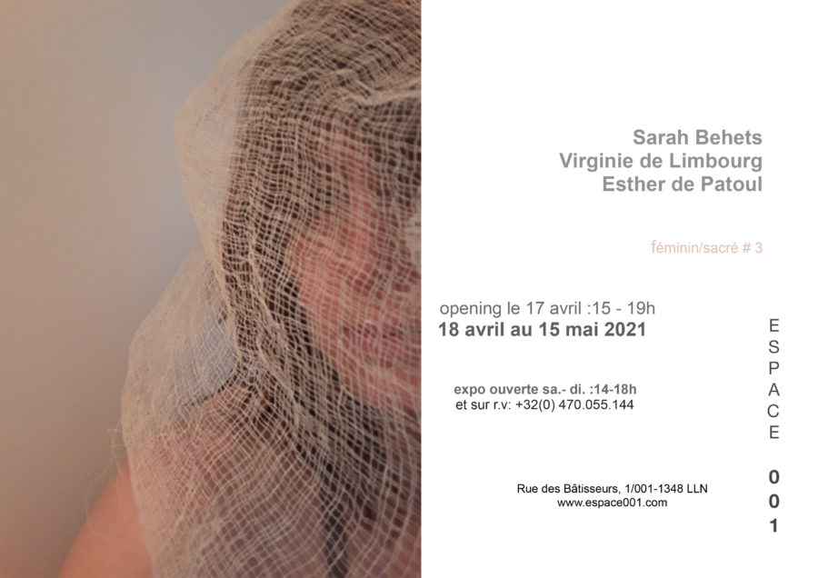 Exposition collective avec  Sarah Behets 