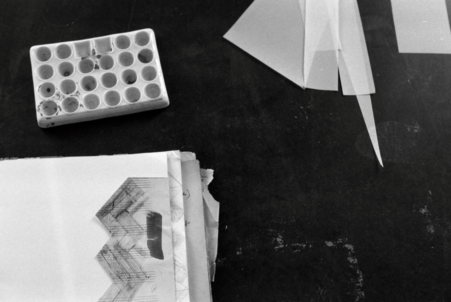 Vue d'atelier, Bruxelles 2024